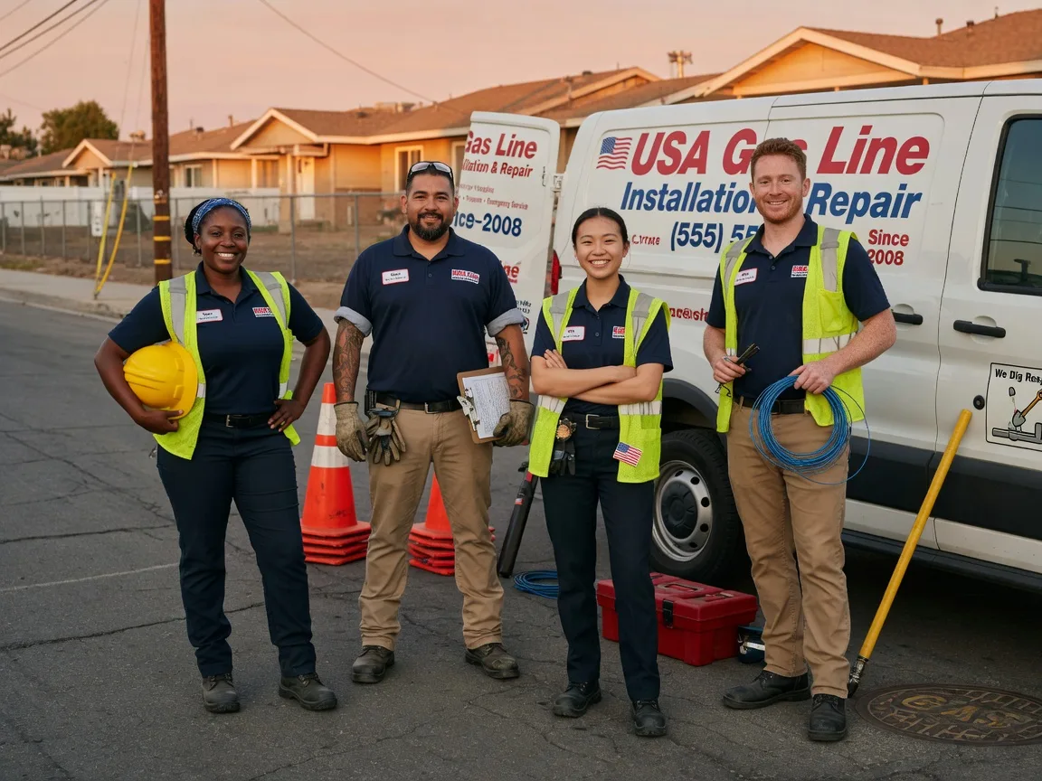 Gas Line Installation company in Turon, KS
